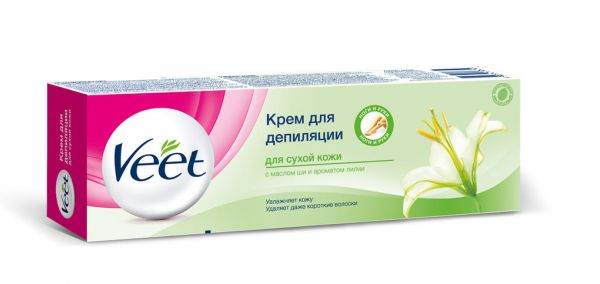 Veet (Вит) крем для депиляции 100г д/сух.кожи (Reckitt benckiser healthcare limited)