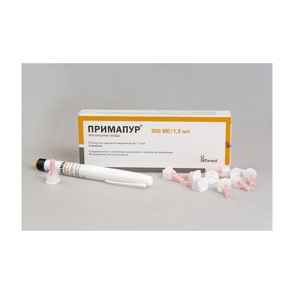 Примапур 66мкг/1,5мл 1,5мл р-р д/ин.п/к. картридж в шприц-ручке (Медсинтез завод ооо_1)