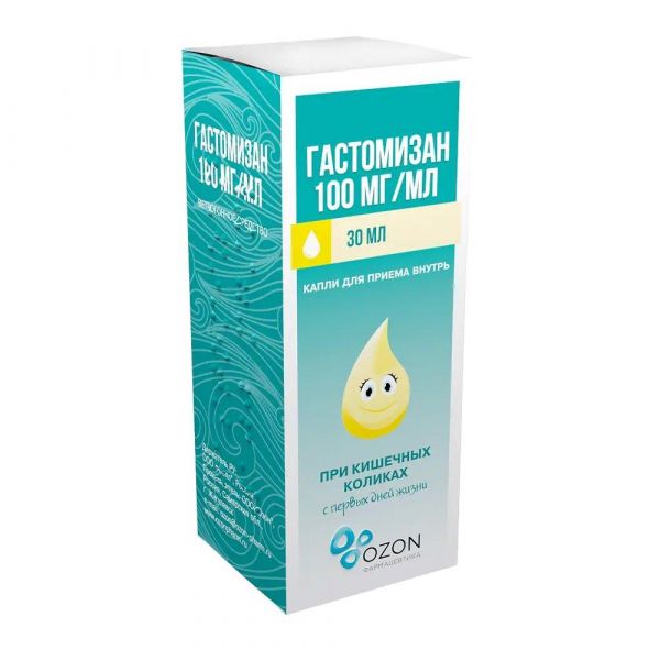 Гастомизан 100мг/мл 30мл капли д/пр.внутр. фл. (Озон ооо)