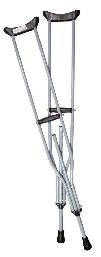 Костыль алюминиевый №2 шт.  16[753] д/взрослых с упс (Аверсус ооо)