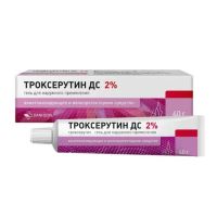 Троксерутин дс 2% 40г гель д/пр.наружн. №1 туба (ДАНСОН-БГ)
