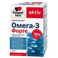 Доппельгерц актив омега-3 форте капс. №60 (КВАЙССЕР)
