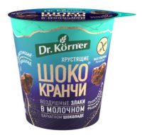 Dr. Korner (Др.корнер) злаки воздушные 40г рис-кукур- какао молочн. шок (ХЛЕБПРОМ ОАО)