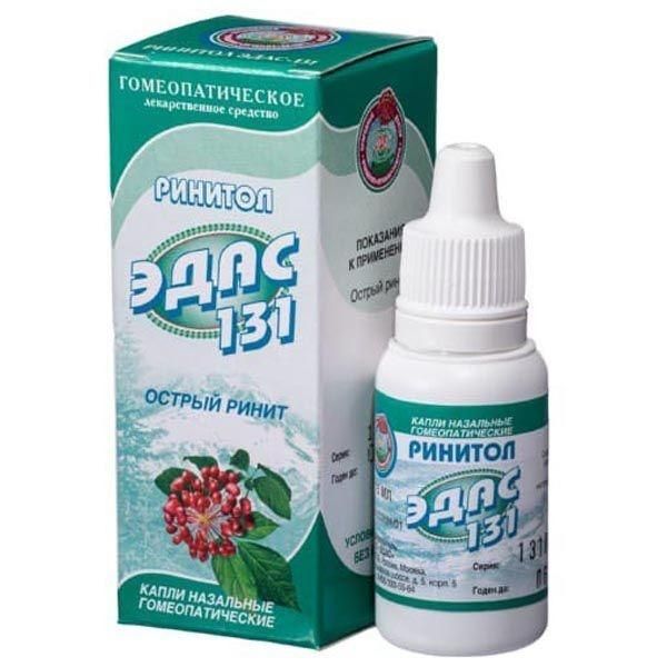 Эдас-131 ринитол 15мл капли д/пр.внутр. №1 фл. (Эдас холдинг оао)