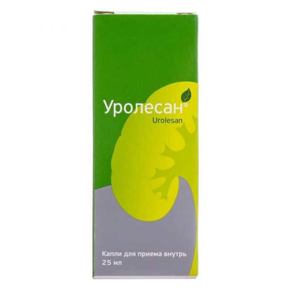 Уролесан 25мл капли д/пр.внутр. №1 фл.-кап. (Кировская фармацевтическая фабрика)