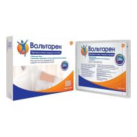 Вольтарен 15мг/сут пластырь т/дерм.тс №5 пак.заст. (ГЛАКСО)