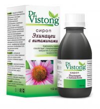 Dr. Vistong (Доктор вистонг) сироп эхинацеи с витаминами 150мл (ВИС ООО)