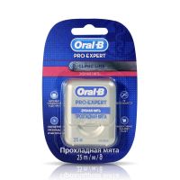 Oral-B (Орал би) зубная нить clinic line 25м прохладная мята (PROCTER & GAMBLE CO.)