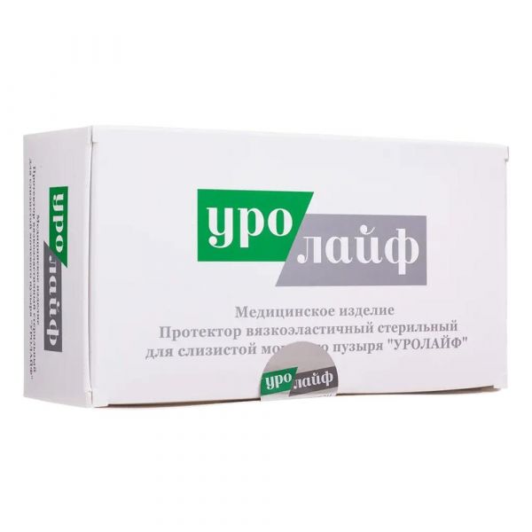 Уролайф протектор вязкоэласт.стерил.д/слиз.моч.пуз 50мл №1 фл. (Ривьера ооо)