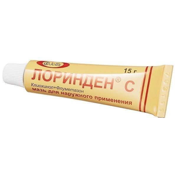 Лоринден c 15г мазь д/пр.наружн. №1 туба (Jelfa s.a.)