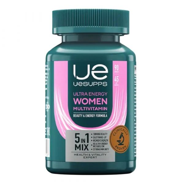 Уесаппс ультра энерджи вумен мультивитамин формула таб. №90 (Ultra energy supplements trading l.l.c)