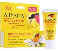 Азудол гель после укусов комаров 20мл (РЕТИНОИДЫ)