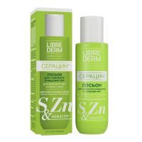 Libriderm (Либридерм) серацин лосьон для глубокого очищения пор 100мл (ЗЕЛДИС)