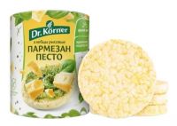 Dr. Korner (Др.корнер) хлебцы рисовые 80г песто пармезан (ХЛЕБПРОМ ОАО)