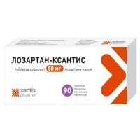 Лозартан 50мг таб.п/об.пл. №90 (АЛСИ ФАРМА)