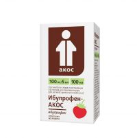 Ибупрофен 100мг/ 5мл 100мл сусп.д/пр.внутр.детск. №1 фл.  клубника (СИНТЕЗ)