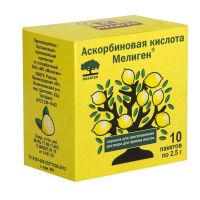 Аскорбиновая кислота 2,5г пор. №10 пак.  бад (МЕЛИГЕН ФП)