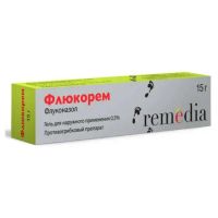 Флюкорем 0,5% 15г гель д/пр.наружн. (РЕМЕДИЯ)