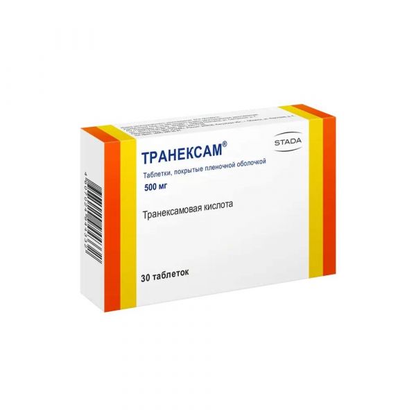 Транексам 500мг таб.п/об.пл. №30 (Обнинская хфк зао_1)