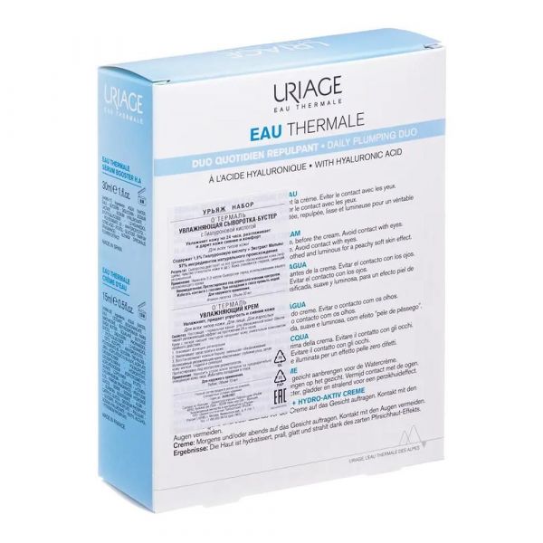 Uriage (Урьяж) о термаль сыв.-бустер с гиал.к. 30мл +крем увл. 15мл (Dermatologiques d’uriage laboratoires)