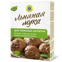 Мука льняная 300г для полезных котлеток (КОМПАС ЗДОРОВЬЯ)