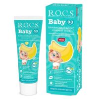 R.O.C.S. (Рокс) зубная паста бэби 45г нежный уход банан (РОКС)