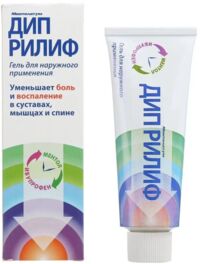 Дип рилиф 100г гель д/пр.наружн. №1 туба (ДЕЛЬТА МЕДИКАЛ)
