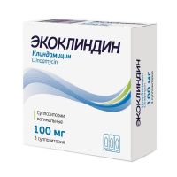 Экоклиндин 100мг супп.ваг. №3 (АВВА)
