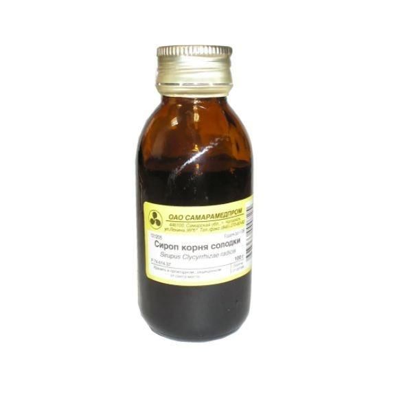 Солодки корня сироп 100г №1 фл. (Самарамедпром оао)