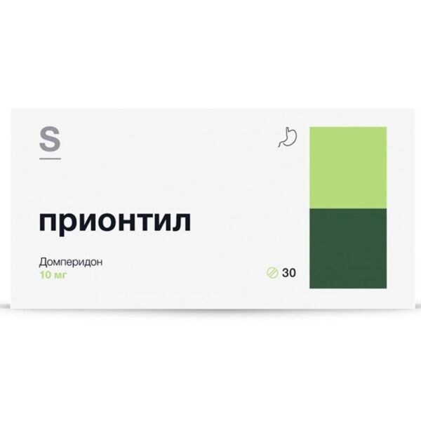 Прионтил 10мг таб.п/об.пл. №30 (Гротекс ооо)