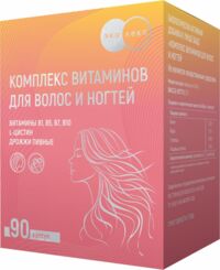 Эколеко витаминный комплекс для волос и ногтей капс. №90 (ФАРМАКОР ПРОДАКШН ООО)