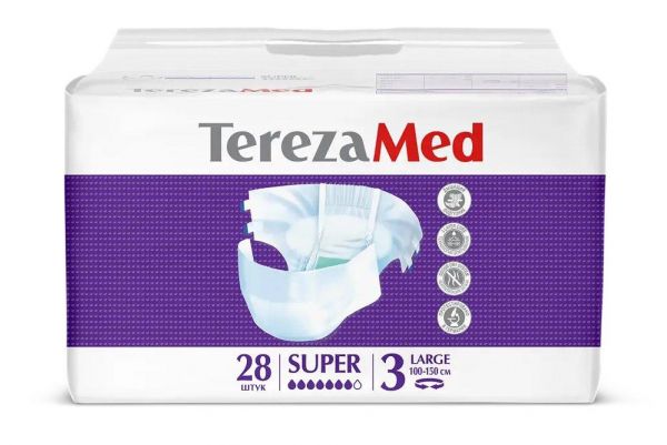 Tereza (Тереза) подгузники для взрослых №28 супер (Онтэкс ру ооо)