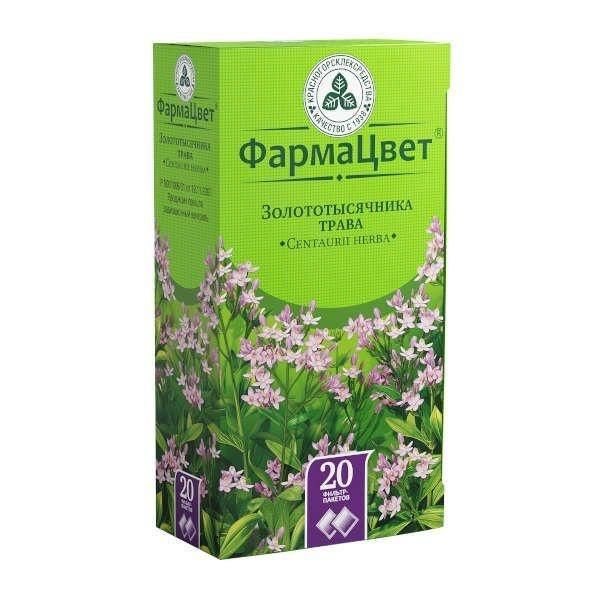 Золототысячника трава 1.5г №20 ф/п. (Красногорсклексредства оао)