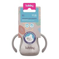 Lubby (Лабби) поильник-непроливайка 180мл с ручками мягк.носик 30991 (ЙЕЛОУКЭЙР ЛТД)