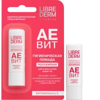 Libriderm (Либридерм) аевит помада гигиеническая полужирная 4г (ЗЕЛДИС)