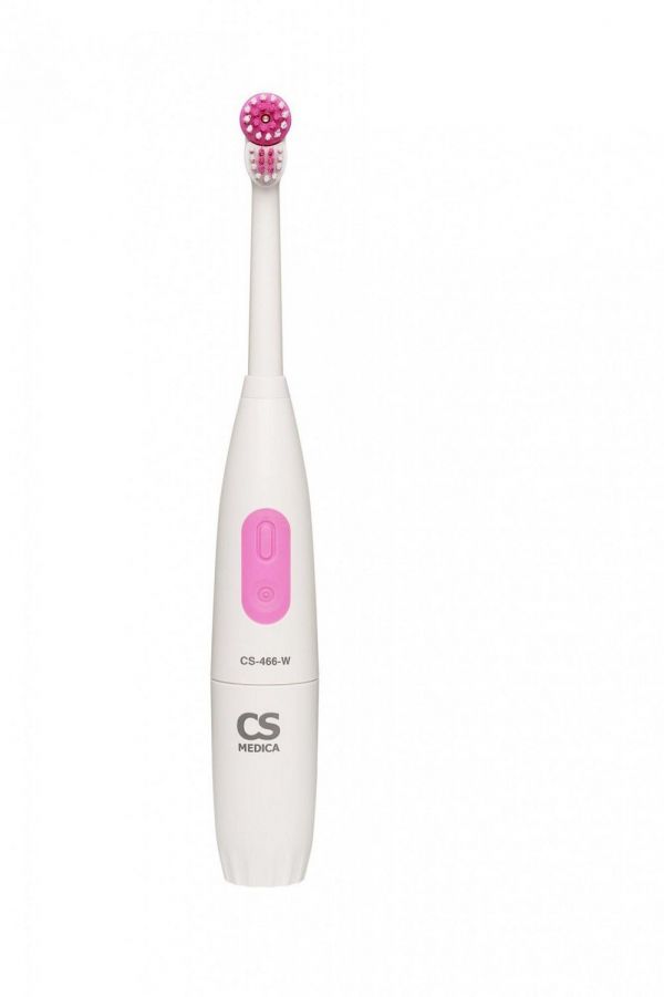 CS Medica (Сиэс медика) зубная щетка cs-466 -w белая (Ningbo seago electric co.ltd.)