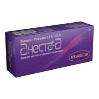 Анеста-а 2,5%+2,5% 5г крем д/пр.местн. наружн. (АРГУМЕНТУМ)