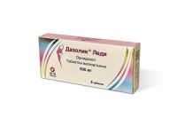 Дазолик леди 500мг таб.ваг. №6 (АБДИ ИБРАХИМ ФАРМАСЬЮТИКАЛ)