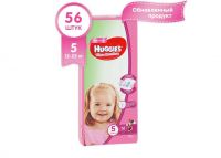 Huggies (Хаггис) подгузники ultra comfort для девочек №56 р.5 12-22кг (КИМБЕРЛИ КЛАРК)