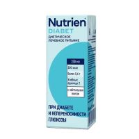 Нутриэн диабет 200мл смесь жидк.д/энт.пит. тетра-пак (ИНФАПРИМ)