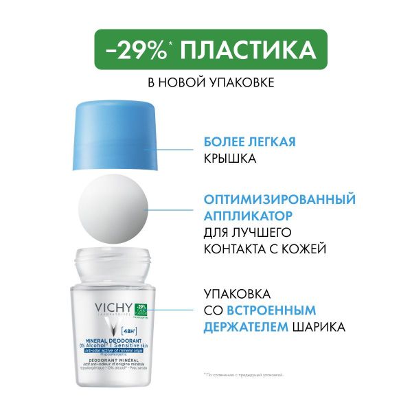 Vichy (виши) дезодорант минеральный 50мл 3278 (Vichy laboratoires)