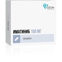 Иматиниб 100мг капс. №120 (ОЗОН МЕДИКА)