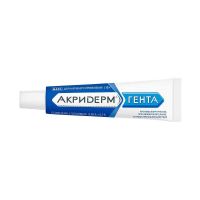 Акридерм гента 15г мазь №1 туба (АКРИХИН)