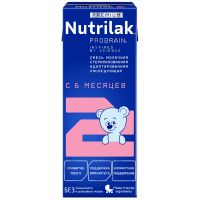 Nutrilak  (нутрилак) молочная смесь премиум 2 200мл тетра-пак готовая (ИНФАПРИМ)