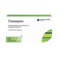 Глицерин супп.рект. №10 (НИЖФАРМ)