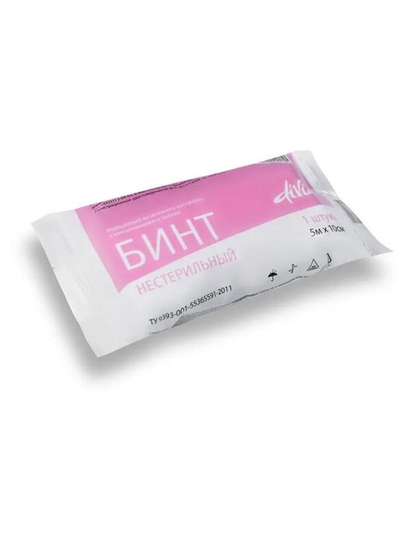 Бинт нестерильный 10см*5м неткан.мат-л (Ньюфарм ооо)