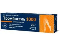 Тромбогель 1000ме/г 30г гель (БЕЛМЕДПРЕПАРАТЫ)