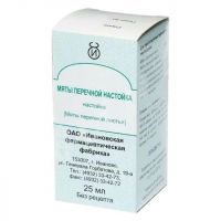 Мяты перечной 25мл настойка №1 фл. (ИВАНОВСКАЯ ФФ)