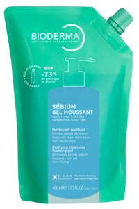 Bioderma (Биодерма) себиум гель очищающий 400мл смен.блок (БИОДЕРМА ЛАБОРАТОРИЕС)