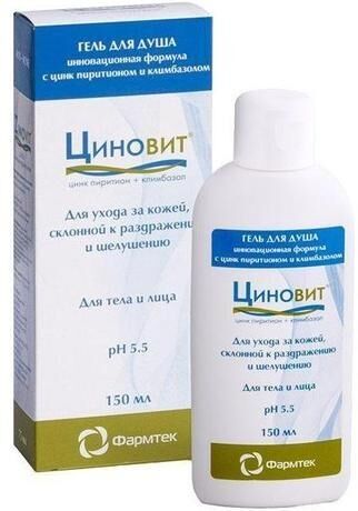 Циновит гель для душа 150мл (Интелбио ооо)